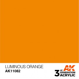 Acrylics 3rd generation Luminous Orange 17ml