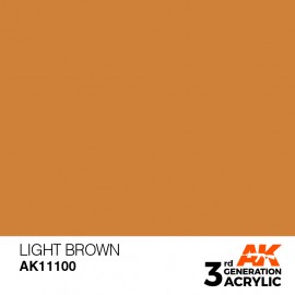 Acrylics 3rd generation Light Brown 17ml