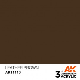 Acrylics 3rd generation Leather Brown 17ml