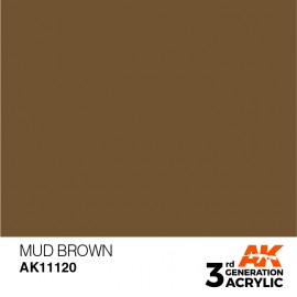 Acrylics 3rd generation Brown Sand 17ml