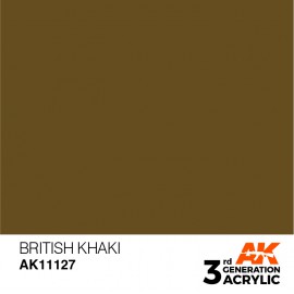 Acrylics 3rd generation British Khaki 17ml