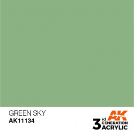 Acrylics 3rd generation Green Sky 17ml