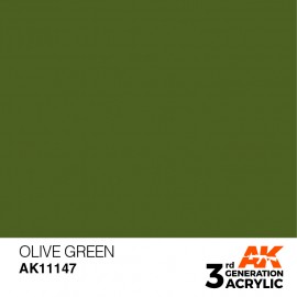 Acrylics 3rd generation Olive Green 17ml