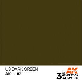 Acrylics 3rd generation US Dark Green 17ml