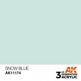Acrylics 3rd generation Snow Blue 17ml