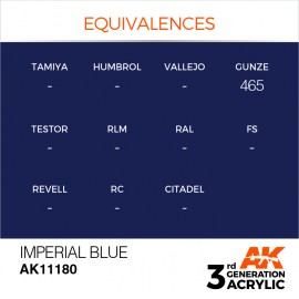 Acrylics 3rd generation Imperial Blue 17ml