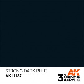 Acrylics 3rd generation Strong Blue 17ml