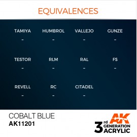 Acrylics 3rd generation Cobalt Blue 17ml