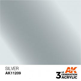 Acrylics 3rd generation Silver 17ml