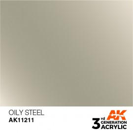 Acrylics 3rd generation Oily Steel 17ml