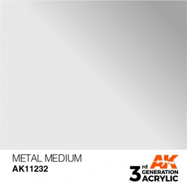 Acrylics 3rd generation Metal Medium 17ml