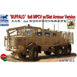Bronco 1:35 Buffalo´ 6×6 MPCV w/Slat Armour Version