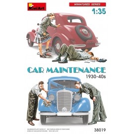 Miniart 1:35 Car Maintenance 1930-40s