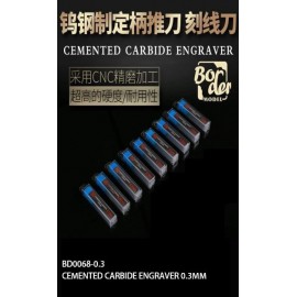 Border Model Cemented carbide engraver 0,3 mm