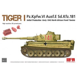 Ryefield model 1:35 Tiger I initial production early 1943 (Updated from 5001)