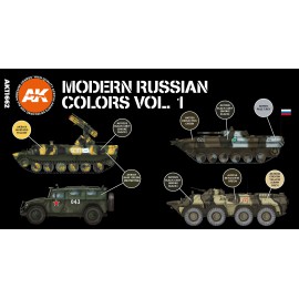 Acrylics 3rd generation Modern russian colors vol.1.