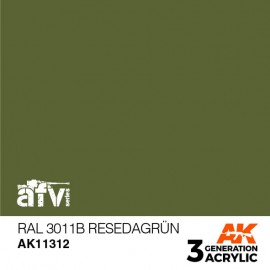Acrylics 3rd generation RAL 6011B Resedagrün