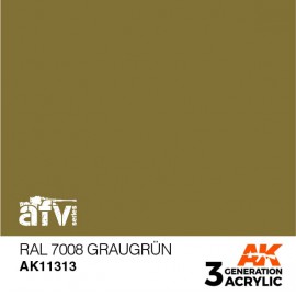 Acrylics 3rd generation RAL 7008 Graugrün