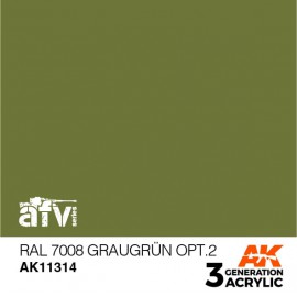 Acrylics 3rd generation RAL 7008 Graugrün Opt 2