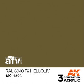 Acrylics 3rd generation RAL 6040 F9 Helloliv