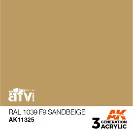 Acrylics 3rd generation RAL 1039 F9 Sandbeige