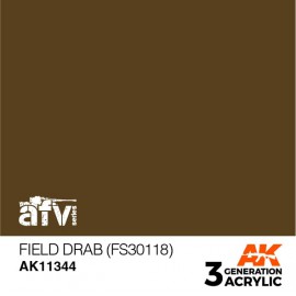 Acrylics 3rd generation Field Drab (FS30118)