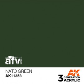 Acrylics 3rd generation NATO Green