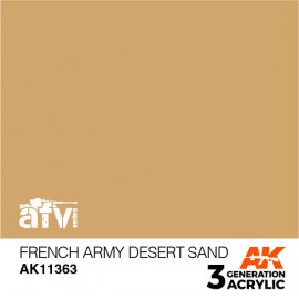 Acrylics 3rd generation French Army Desert Sand