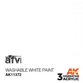 Acrylics 3rd generation Washable White Paint