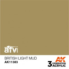 Acrylics 3rd generation British Light Mud