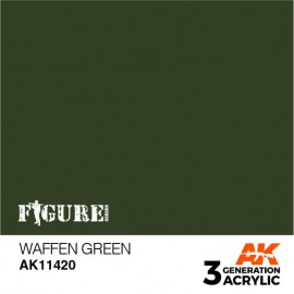 Acrylics 3rd generation Waffen Green