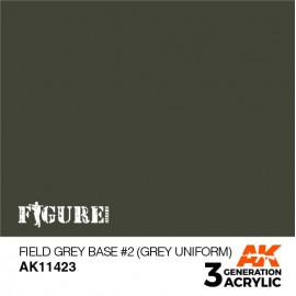 Acrylics 3rd generation Field Grey Base #2 (Grey Uniform)