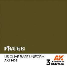 Acrylics 3rd generation US Olive Base Uniform