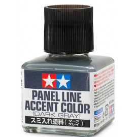 Tamiya Panel Line Accent Color (Dark Gray, enamel, flat)