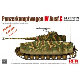 Ryefield model 1:35 Pz.kpfw.IV Ausf.G without interior