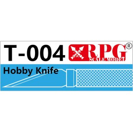 RPG Model metal penknife with 6 alloy blade set