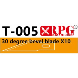 RPG Model 30 degree Bevel Blade x10 pieces