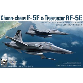 AFV-Club 1:48 Chung-Cheng F-5F & Tigergazer RF-5E (Limited edition, two model kits)