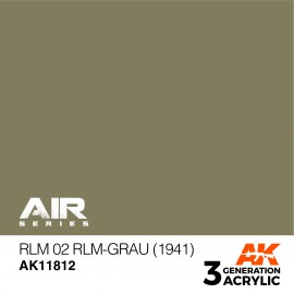 Acrylics 3rd generation RLM 02 RLM-Grau (1941)