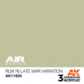 Acrylics 3rd generation RLM 76 Late War Variation