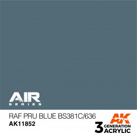 Acrylics 3rd generation RAF PRU Blue BS381C/636
