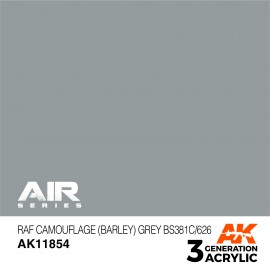 Acrylics 3rd generation RAF Camouflage (Barley) Grey BS381C/626