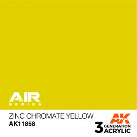 Acrylics 3rd generation Zinc Chromate Yellow