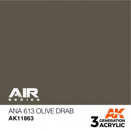 Acrylics 3rd generation ANA 613 Olive Drab