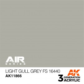 Acrylics 3rd generation Light Gull Grey FS 16440