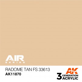 Acrylics 3rd generation Radome Tan FS 33613