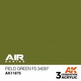 Acrylics 3rd generation Field Green FS 34097