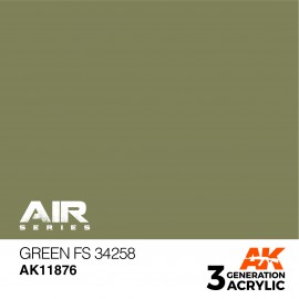 Acrylics 3rd generation Green FS 34258