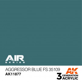 Acrylics 3rd generation Aggressor Blue FS 35109