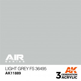 Acrylics 3rd generation Light Grey FS 36495